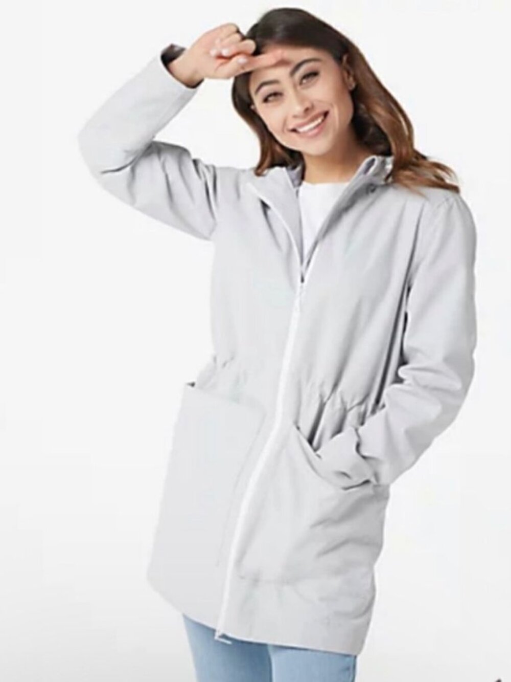 Nuage Patch Pocket Back Vent Waterproof Jacket